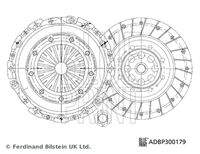 BLUE PRINT ADBP300179 Kupplungssatz