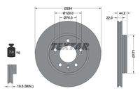 TEXTAR 92121403 Bremsscheibe