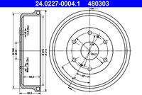 ATE 24022700041 Bremstrommel