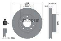 TEXTAR 92157303 Bremsscheibe