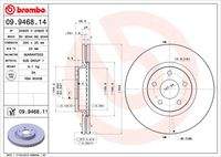 BREMBO 09946811 Bremsscheibe