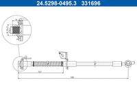 ATE 24529804953 Bremsschlauch