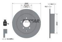 TEXTAR 92293303 Bremsscheibe