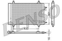 DENSO DCN07019 Kondensator, Klimaanlage