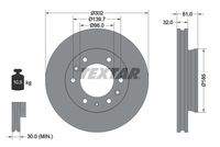 TEXTAR 92253403 Bremsscheibe