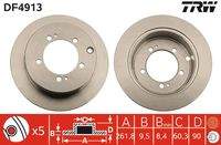 TRW DF4913 Bremsscheibe