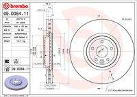 BREMBO 09D06411 Bremsscheibe