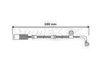 TOMEX Brakes TX3046 Warnkontakt, Bremsbelagverschleiß