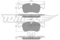TOMEX Brakes TX1846 Bremsbelagsatz, Scheibenbremse