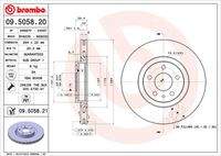 BREMBO 09505821 Bremsscheibe