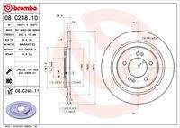 BREMBO 08C24811 Bremsscheibe