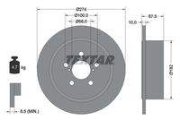 TEXTAR 92167800 Bremsscheibe