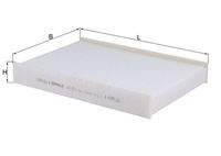 KNECHT LA811 Filter, Innenraumluft